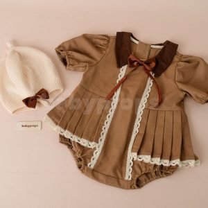 Elona dress + bonnet